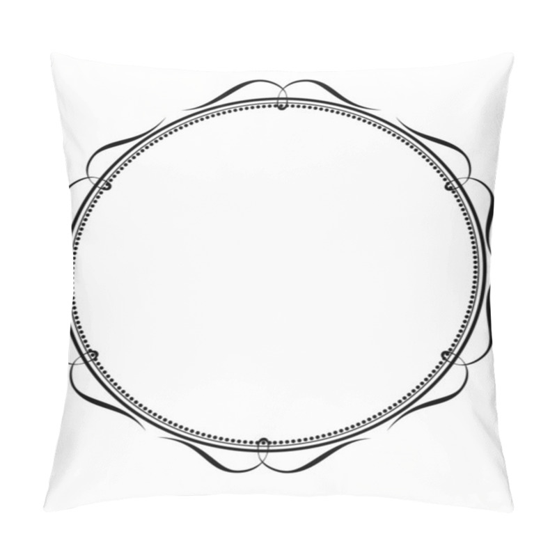 Personality  Calligraphy Ornamental Penmanship Decorative Frame Pillow Covers