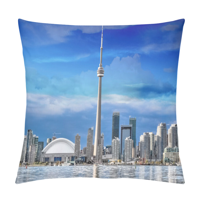 Personality  Toronto City Skyline Pillow Covers