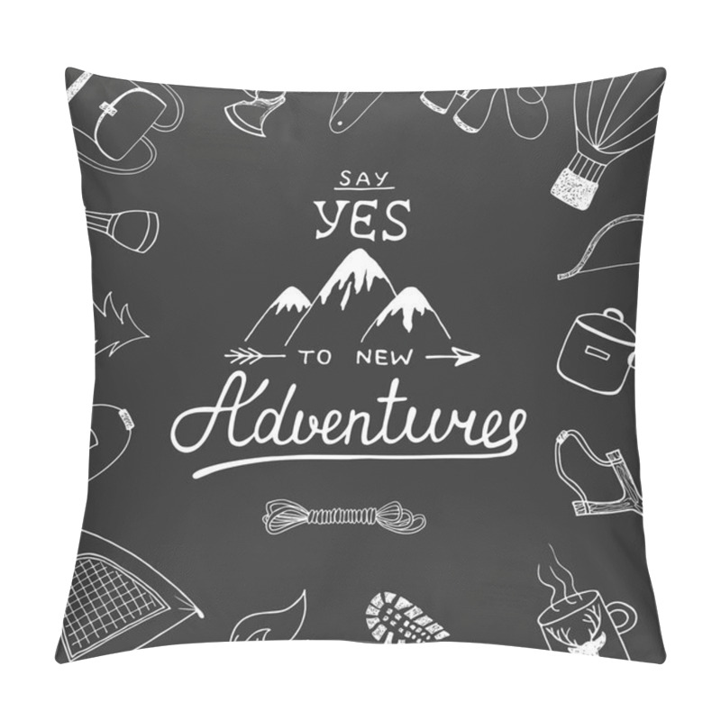 Personality  Vector Card With Hand Drawn Unique Typography Design Element  Pillow Covers