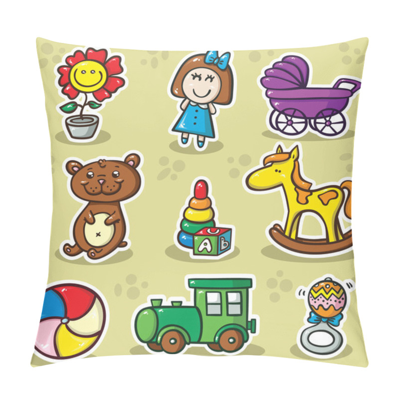 Personality  Second Set Of Toys Pillow Covers