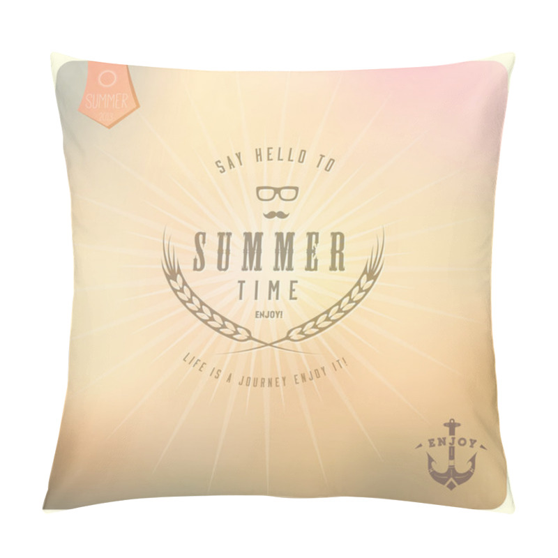 Personality  Say Hello To Summer Pillow Covers