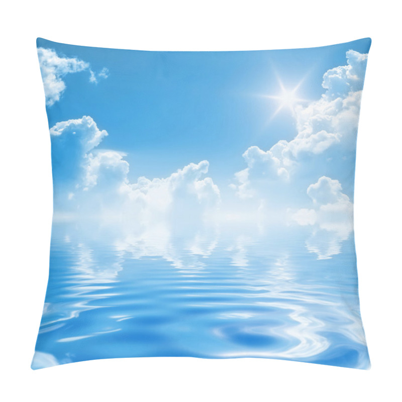 Personality  Blue Sky Pillow Covers