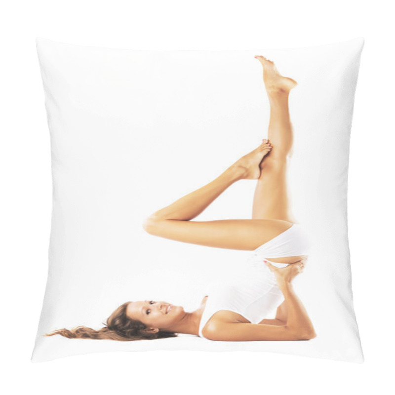 Personality  Beautiful Sporty Woman Pillow Covers