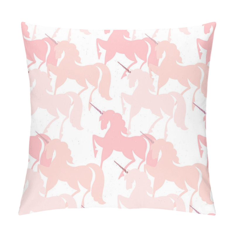 Personality  Pattern With Pink Unicorns.  Pillow Covers