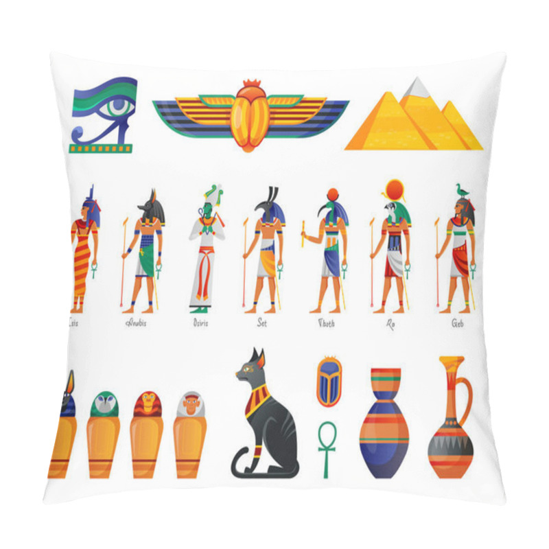 Personality  Ancient Egypt Set Pillow Covers