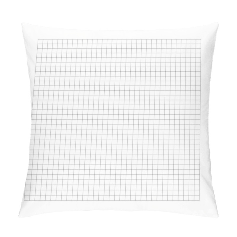 Personality  Criss-cross, Bisect, Crosshatch Lines Grid, Mesh. Regular Graph- Pillow Covers