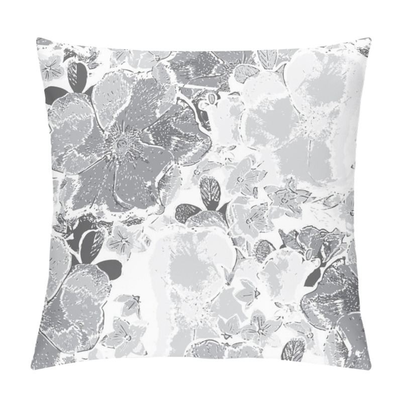 Personality  Wild Rose Pattern Pillow Covers