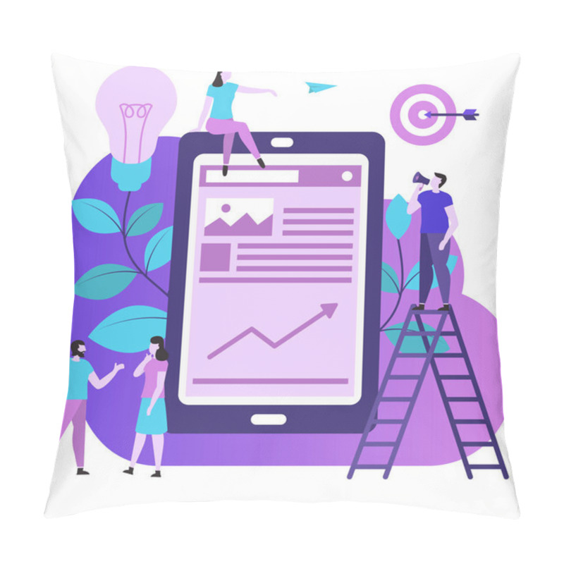 Personality  App Development For Website And Mobile Website. Pillow Covers