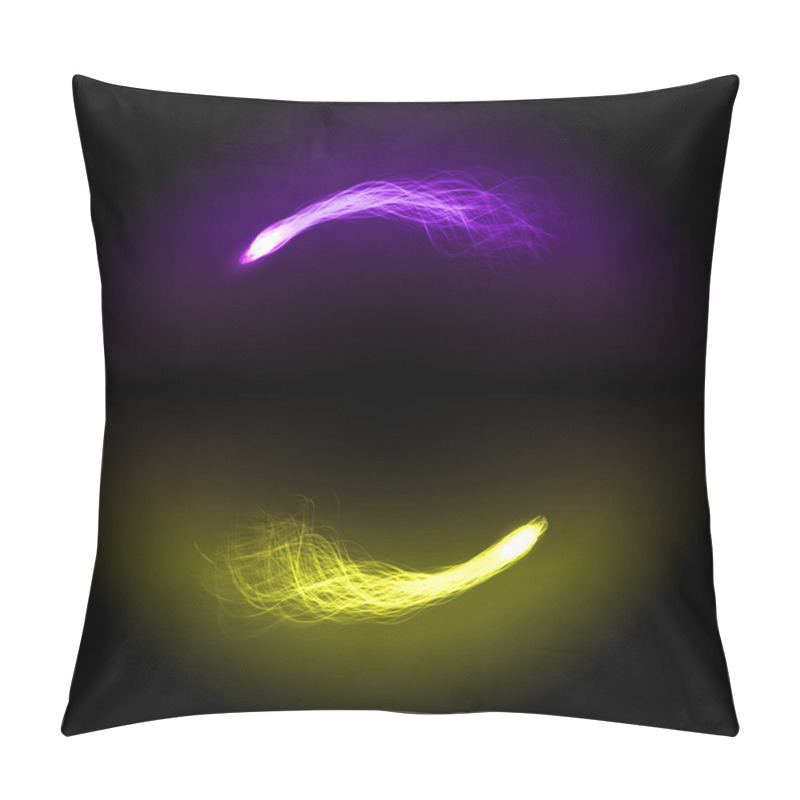 Personality  Rotating Magic Comets Pillow Covers