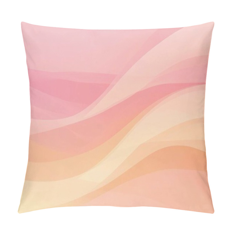 Personality  Soft Pink And Peach Gradient Minimalist Background Pillow Covers