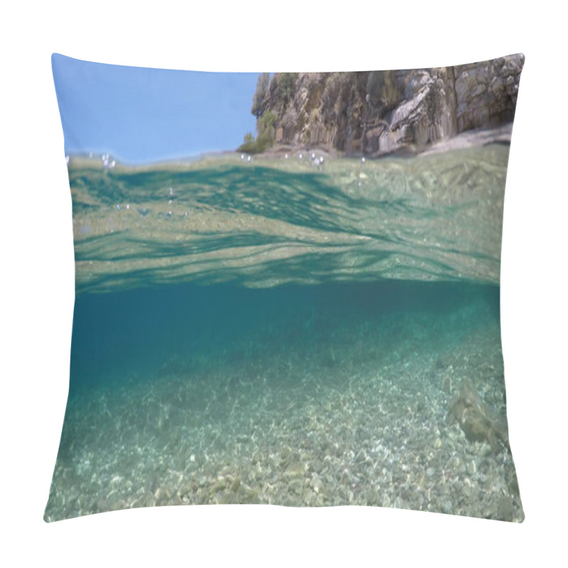 Personality  Natural Underwater Background, Mediterranean Sea Pillow Covers