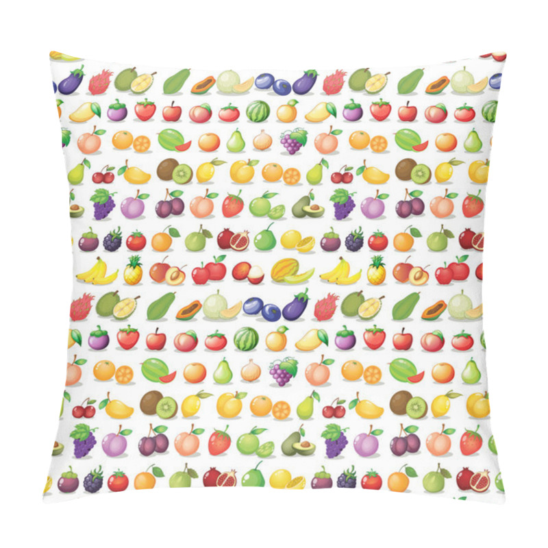 Personality  Seamless Fruits Pillow Covers