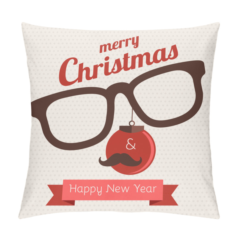 Personality  Christmas Hipster Pillow Covers