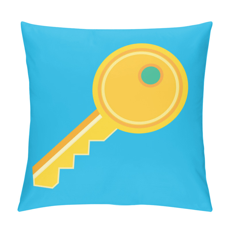 Personality  Vector Key Icon Pillow Covers