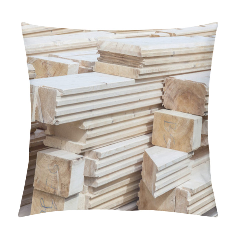 Personality  Wooden Log - Construction Site Pillow Covers