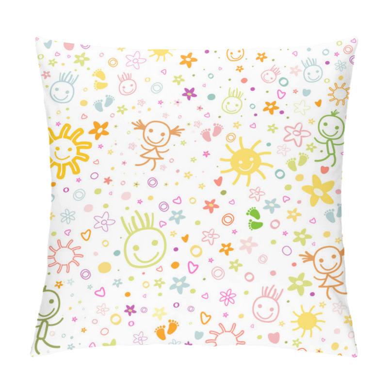 Personality  Baby Background Pillow Covers