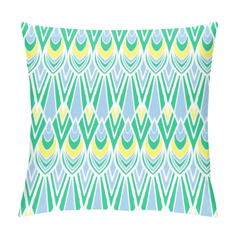 Personality  Summer Ethnic Pattern Vector Seamless Pillow Covers