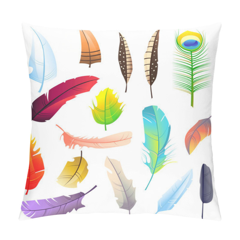 Personality  Plumage Pillow Covers