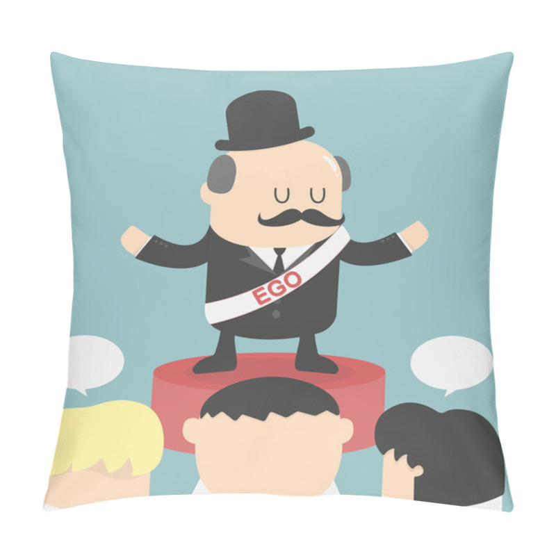 Personality  Concept Ego Man Pillow Covers