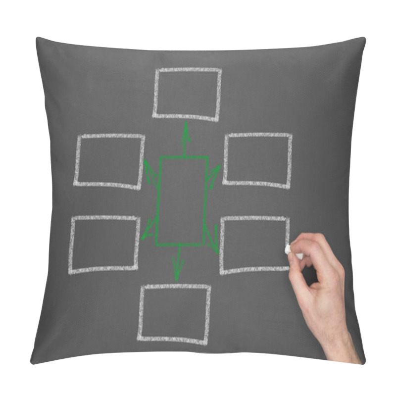 Personality  Flow Chart Pillow Covers