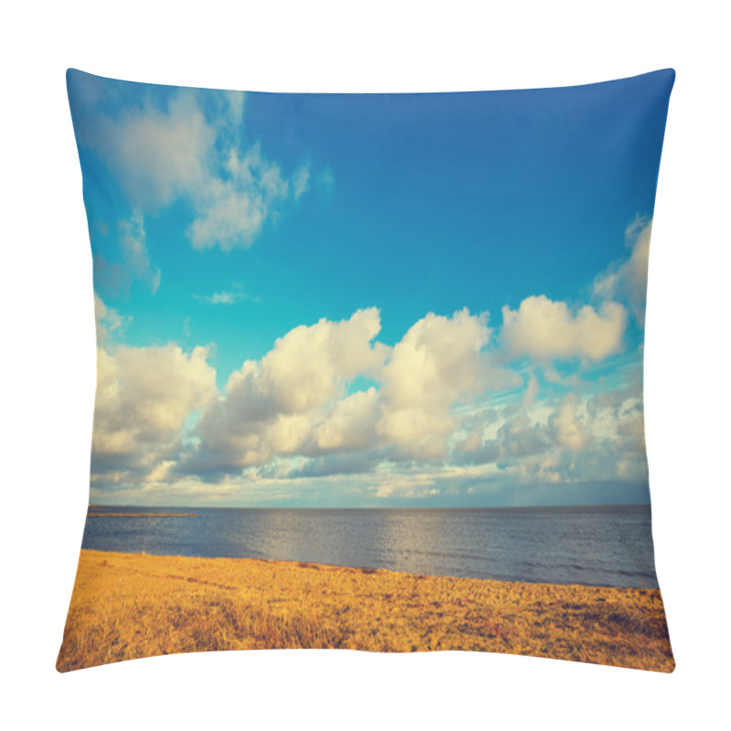 Personality  Deserted Sea Coast Pillow Covers