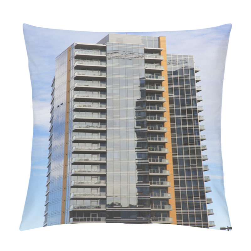 Personality  New Residential Skyscraper, Portland OR. Pillow Covers