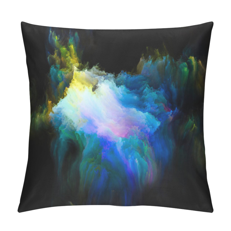 Personality  Intricate Fractal Brush Pillow Covers