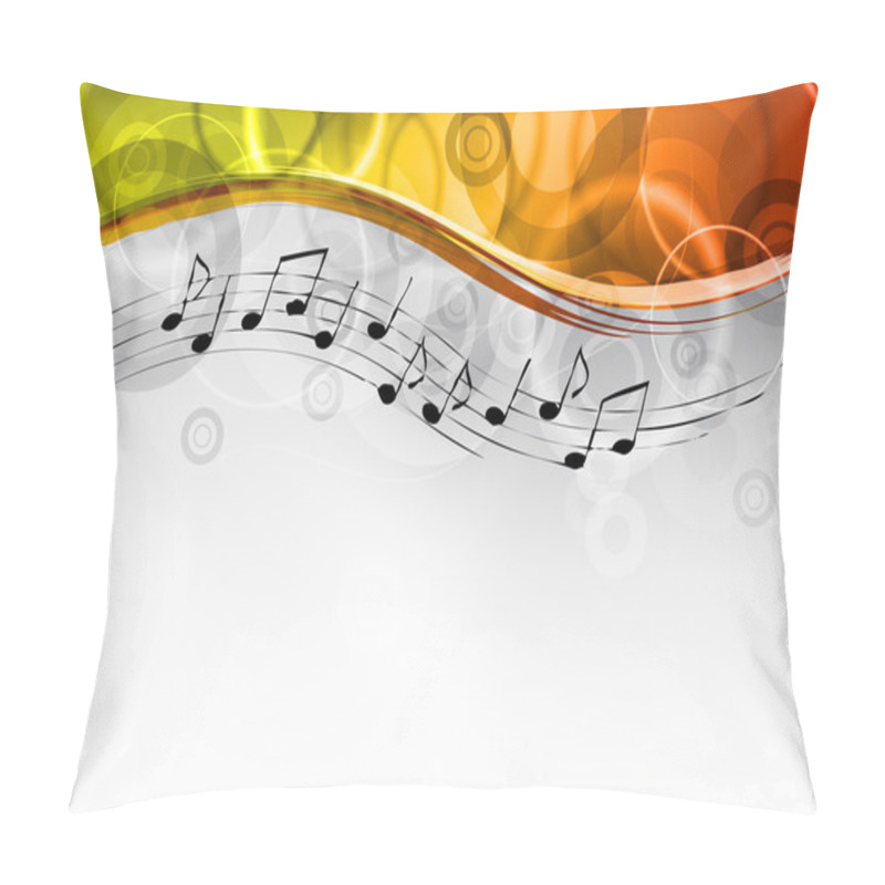 Personality  Music Background Pillow Covers