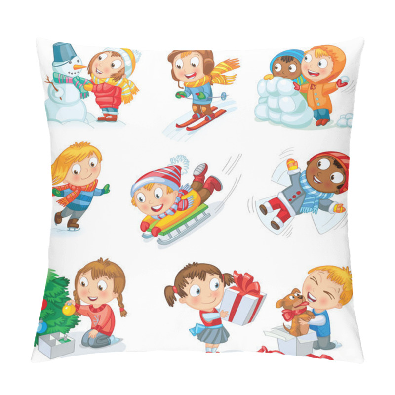 Personality  Winter Holidays Pillow Covers