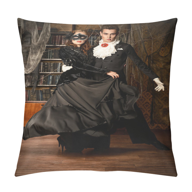 Personality  Dancing Vampires. Halloween. Pillow Covers