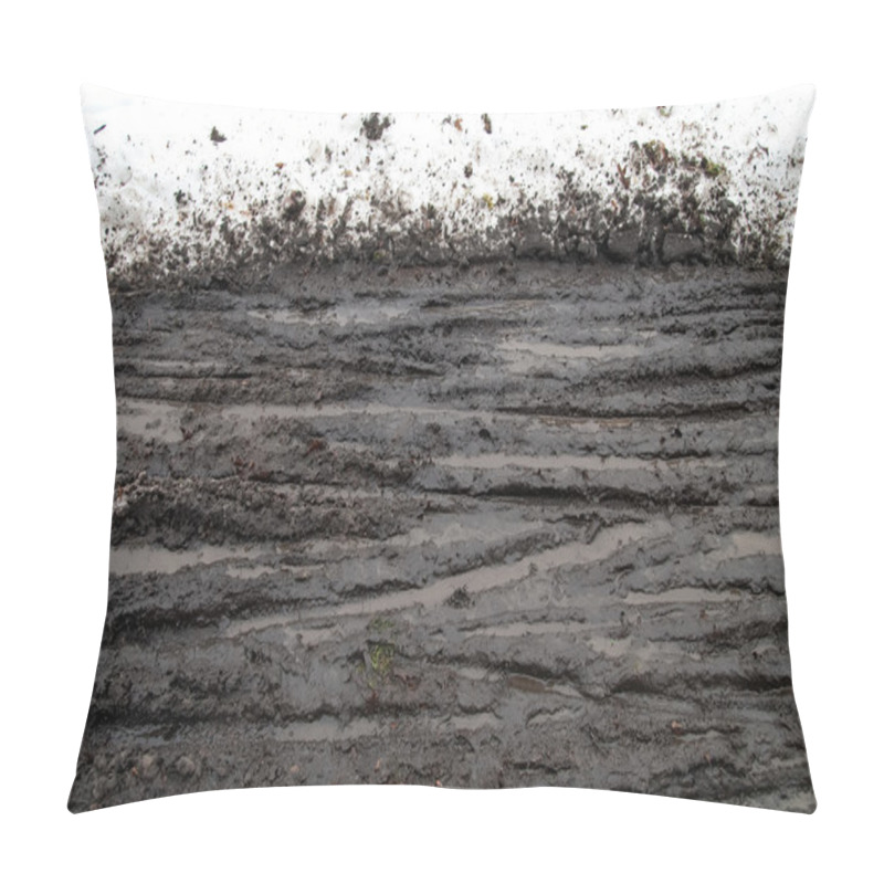 Personality  Snow Mud And Tracks Pillow Covers