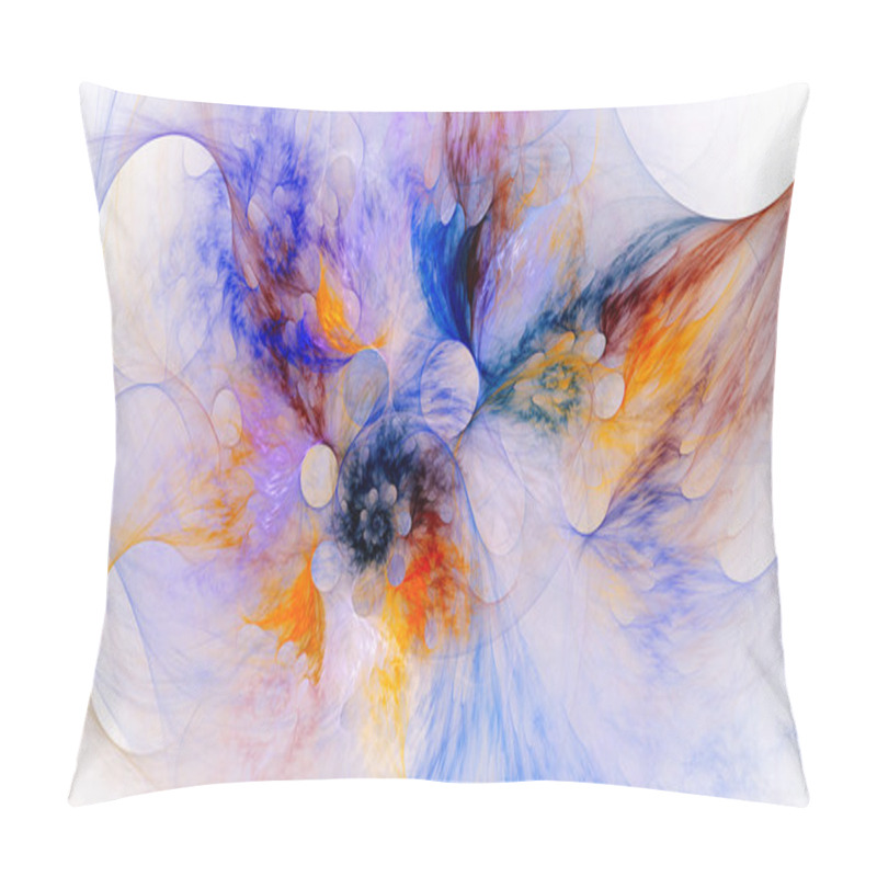 Personality  Abstract Image. Fractal Wallpaper On Your Desktop. Pillow Covers