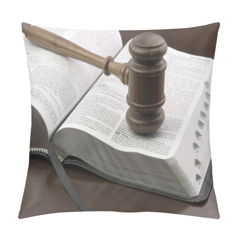 Personality  Gavel And Book Pillow Covers