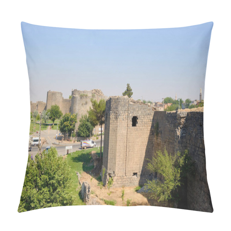 Personality  Walls Of Diyarbakir Fortress. Sur, Diyarbakir, Turkey Pillow Covers