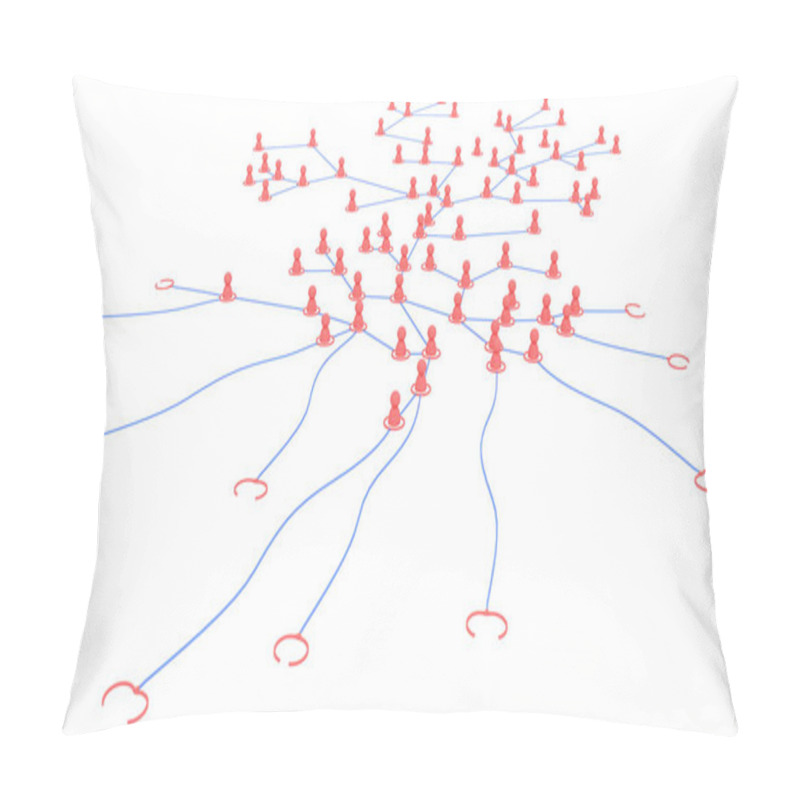 Personality  Network System Tentacles Pillow Covers