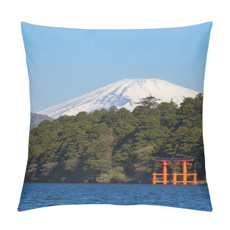 Personality  Mountain Fuji And Ashi Lake Pillow Covers