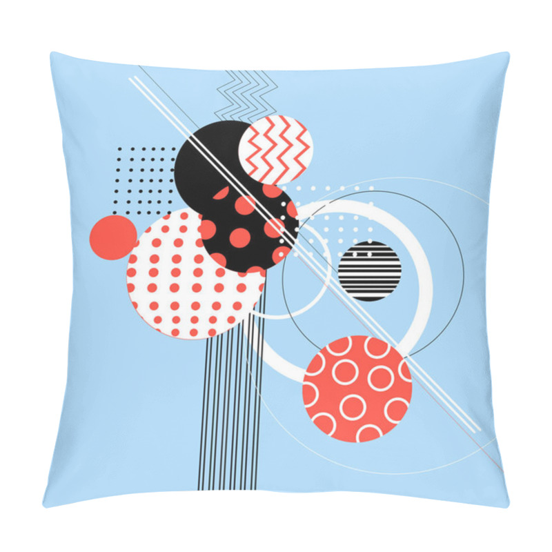 Personality  Vector Abstract Background Pillow Covers