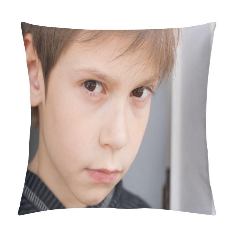 Personality  Serious Boy Pillow Covers