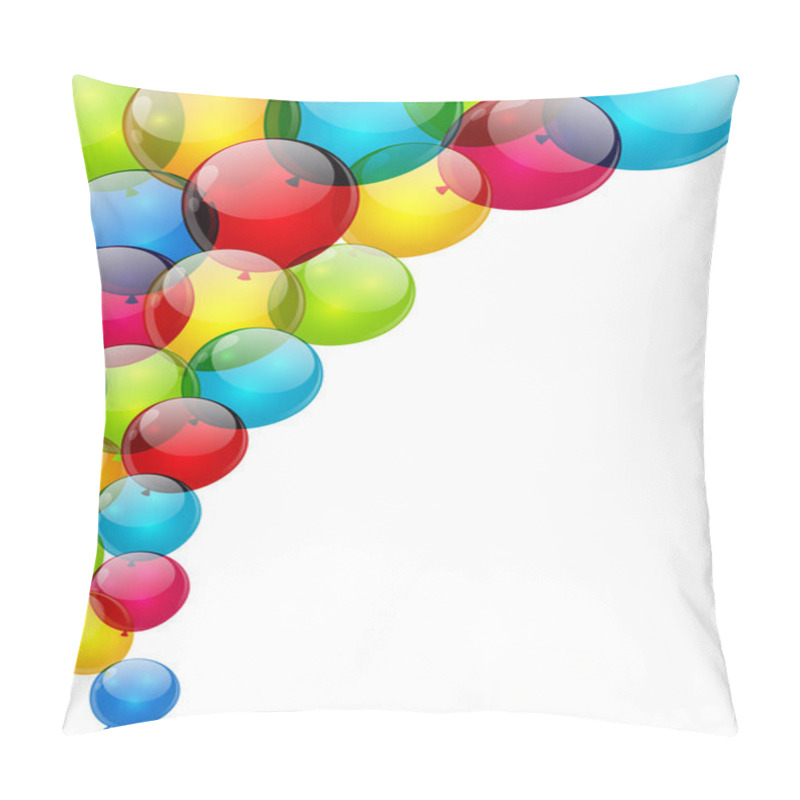 Personality  Balloon Background Pillow Covers