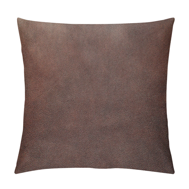 Personality  Natural Leather Texture Background Pillow Covers