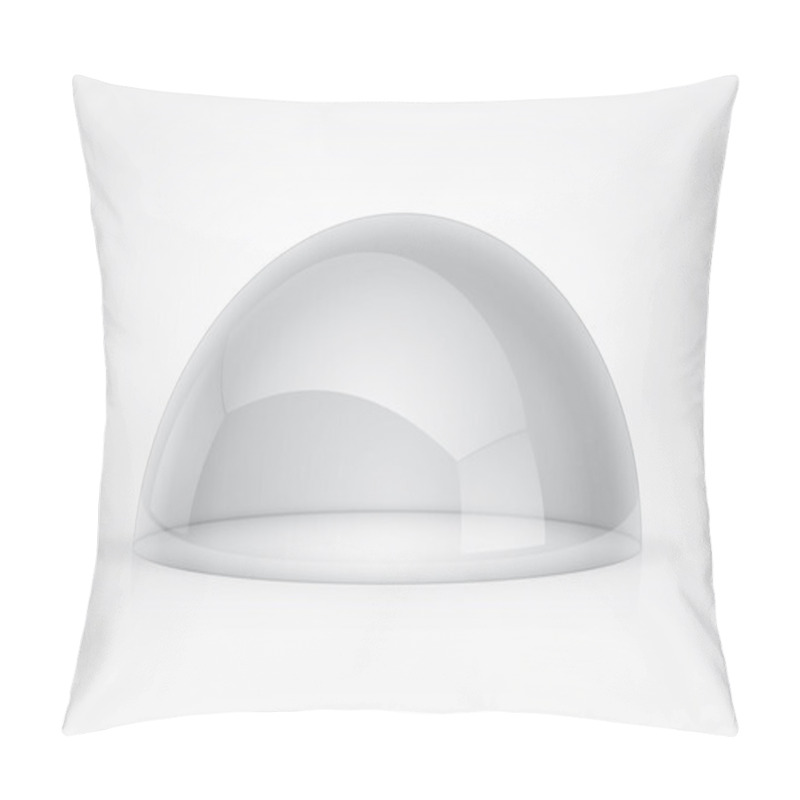 Personality  Vector Transparent Semi-sphere Specks Of Light And Reflections Pillow Covers