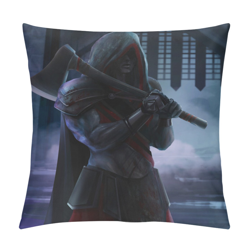 Personality  Executioner Fantasy Artwork. Pillow Covers