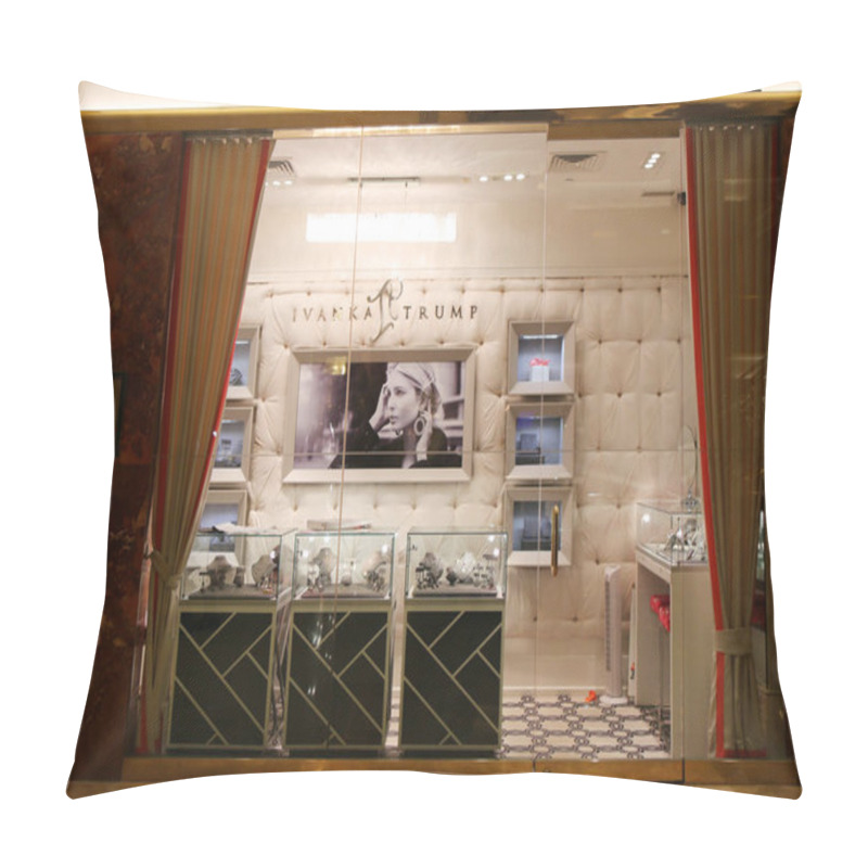 Personality   Ivanka Trump Fine Jewelry Boutique Inside Trump Tower In Midtown Manhattan Pillow Covers