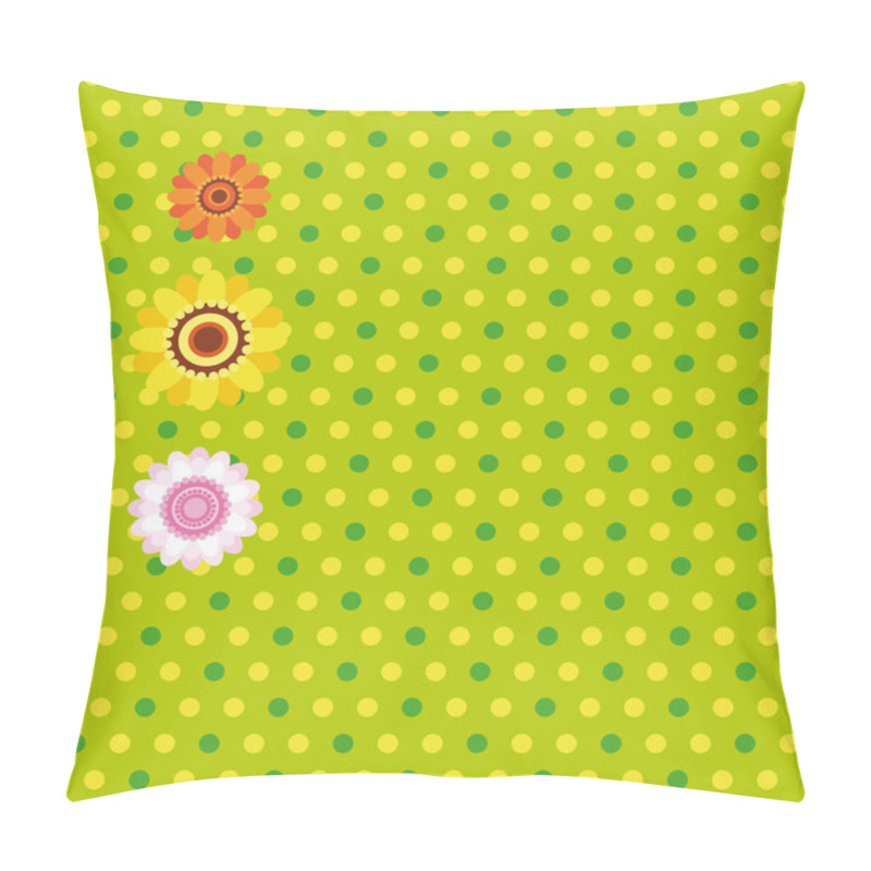 Personality  Easter Seamless Green Background Pillow Covers