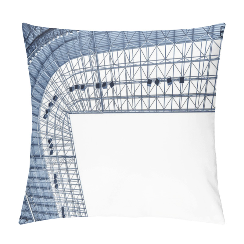 Personality  Construction Of The Stadium Roof. Pillow Covers