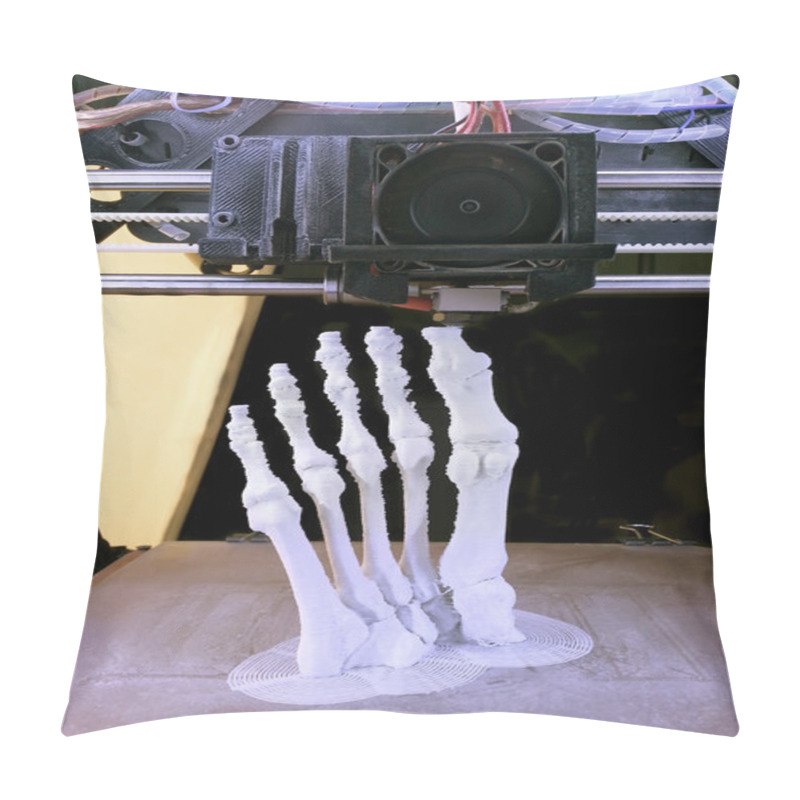 Personality  Foot Bones Printing Pillow Covers