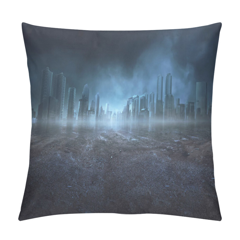 Personality  Portrait Of Quiet And Dark Scene Pillow Covers