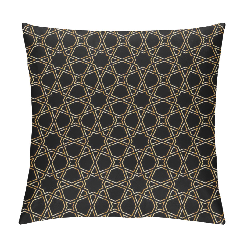 Personality  Gold Moroccan Mosaic Pillow Covers