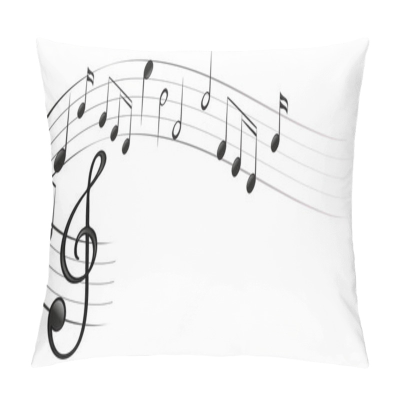 Personality  Symbols Of Music Pillow Covers