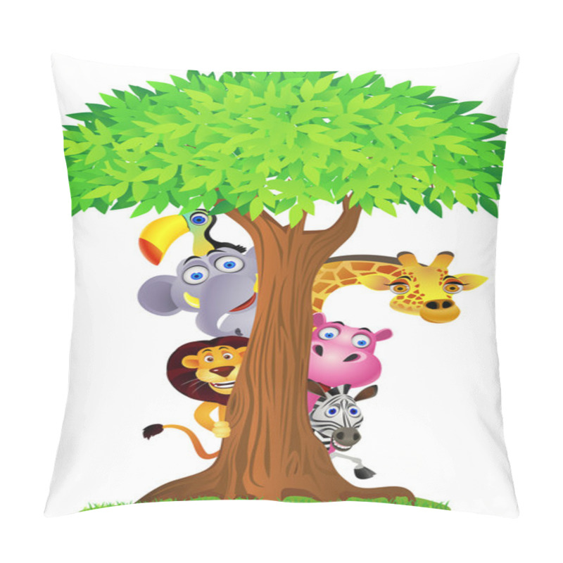 Personality  Animal Cartoon Pillow Covers